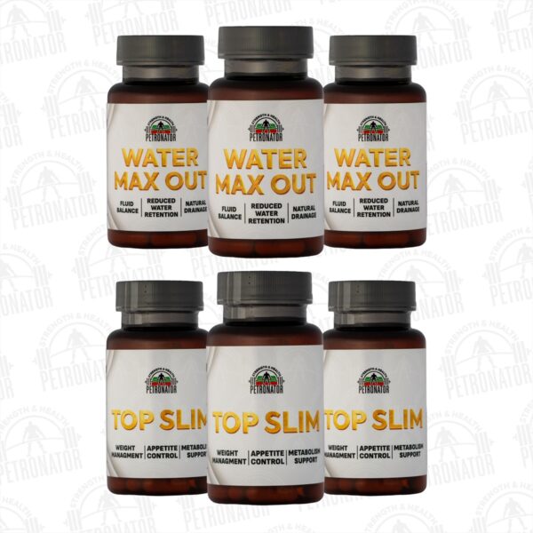 TOP SLIM - 3 бр. | WATER MAX OUT - 3 бр.